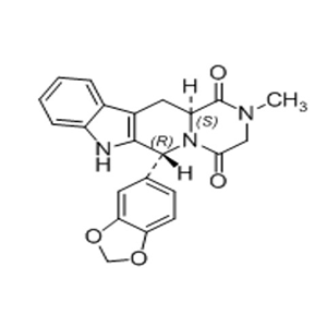(6R,12aS）-6-(1,3-苯并二氧戊環(huán)-5-基)-2-甲基-2,3,6,7,12,12a六氫吡嗪并[1',2':1,6]吡啶并[3,4b]吲哚-1,4-二酮
