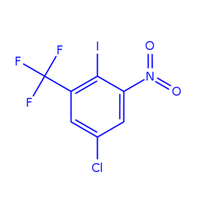 2-三氟甲基-4-氯-6-硝基碘苯