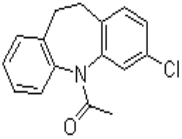 3-氯-5-乙酰基-10,11-二氫-5H-二苯并[b,f]氮雜卓