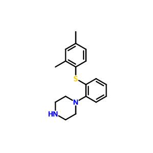 1-[2-(2,4-甲基苯硫基)苯基]哌嗪