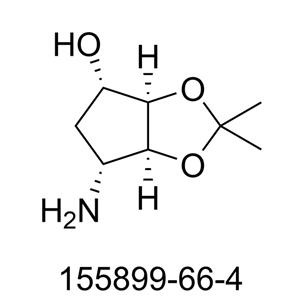 (3aR,4S,6R,6aS)-6-氨基四氫-2,2-二甲基-4H-環(huán)戊烯并-1,3-二氧雜環(huán)戊烷-4-醇