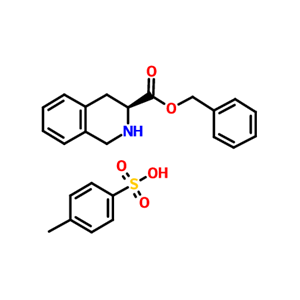 (S)-(-)-1,2,3,4-四氫-3-異喹啉甲酸芐酯對(duì)甲苯磺酸鹽