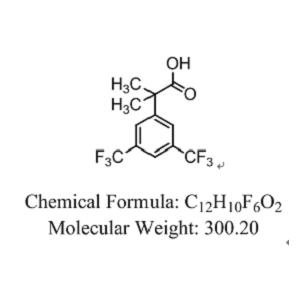 2-(3,5-二(三氟甲基)苯基)-2-甲基丙酸