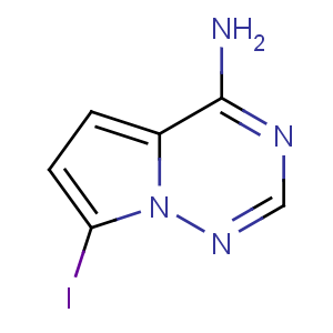 瑞德西韋中間體/7-碘吡咯[2,1-f][1,2,4]三嗪-4-胺