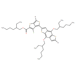 聚[[4,8-雙[(2-乙基己基)氧基]-苯并[1,2-B:4,5-B']二噻吩-2,6-二基][3-氟-2-[(2-乙基己基)羰基]噻吩[3,4-b]并噻吩