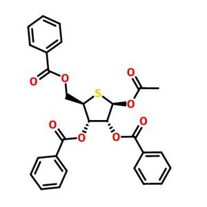 2,3,5-三-O-苯甲?；?1-O-乙?；?4-硫-D-核糖