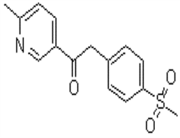 1-(6-甲基吡啶-3-基)-2-[4-(甲基磺?；?苯基]乙酮