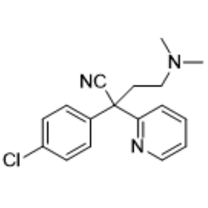 2-(4-氯苯基)-4-(二甲氨基)-2-吡啶丁腈（氯苯那敏雜質(zhì)D）