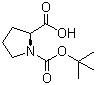 CAS 登錄號：15761-39-4, Boc-L-脯氨酸, 叔丁氧羰基-L-脯氨酸