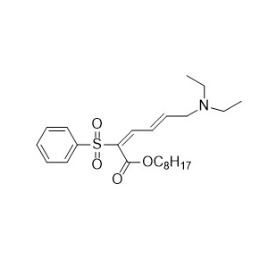 5-N，N-二乙基氨基-2-苯基磺?；?2,4-戊二烯酸辛酯