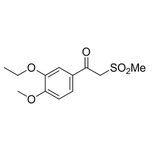 1-(3-乙氧基-4-甲氧基苯基)-2-(甲磺?；?乙酮