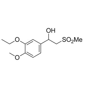 1-(3-乙氧基-4-甲氧基苯基)-2-(甲基磺酰基)乙醇