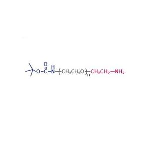 α-叔丁氧羰基氨基-ω-氨基聚乙二醇,Boc-NH-PEG-NH2