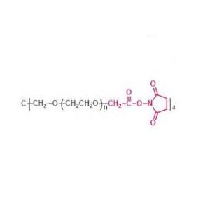 四臂聚乙二醇琥珀酰亞胺乙酸酯,4-arm PEG-SCM