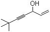 CAS 登錄號(hào)：78629-20-6, 3-羥基-6,6-二甲基-1-庚烯-4-炔