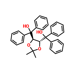 (-)-4,5-雙[羥基(二苯基)甲基]-2,2-二甲基-1,3-二氧戊環(huán)