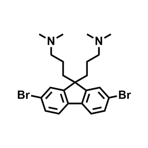 2,7-二溴-9,9-雙[3'-(N,N-二甲氨基)丙基] -芴