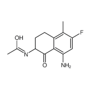 N-(8-氨基-6-氟-5-甲基-1-氧代-1,2,3,4-四氫萘-2-基)乙酰胺