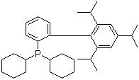 CAS 登錄號(hào)：564483-18-7, 2-二環(huán)己基磷-2',4',6'-三異丙基聯(lián)苯