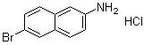 CAS 登錄號(hào)：71590-31-3, 6-溴-2-萘胺鹽酸鹽