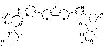 CAS 登錄號：1256388-51-8, Ledipasvir