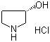 CAS 登錄號：122536-94-1, (S)-3-羥基吡咯烷鹽酸鹽