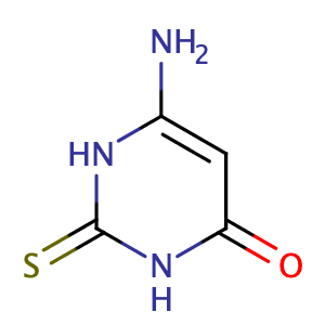 2-巰基-4-氨基-6-羥基嘧啶