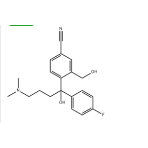 4-(4-二甲胺基-1-對(duì)氟苯基-1-羥基丁基)-3-(羥甲基)苯腈