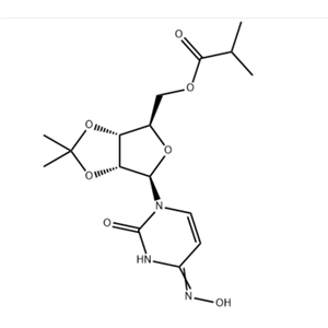 ((3AR,4R,6R,6AR)-6-(4-(羥氨)-2-惡嘧啶-1(2H)-甲基)-2,2-二甲基四氫呋喃[3,4-D][1,3]二氧醇-4-基)異丁酸甲酯