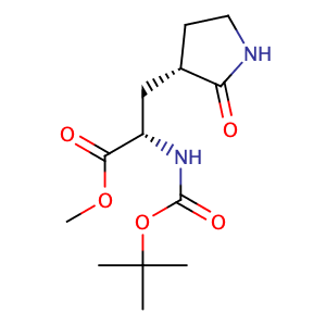 (S)-2-(Boc-氨基)-3-[(S)-2-氧代-3-吡咯烷基]丙酸甲酯