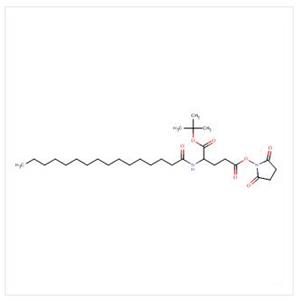 NΕ-棕櫚?；?L-谷氨酸Γ-琥珀酰亞胺基-Α-叔丁酯