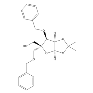 3-O-芐基-1,2-O-亞異丙基-4-C-(苯甲氧基)甲基-β-L-呋喃來蘇糖苷