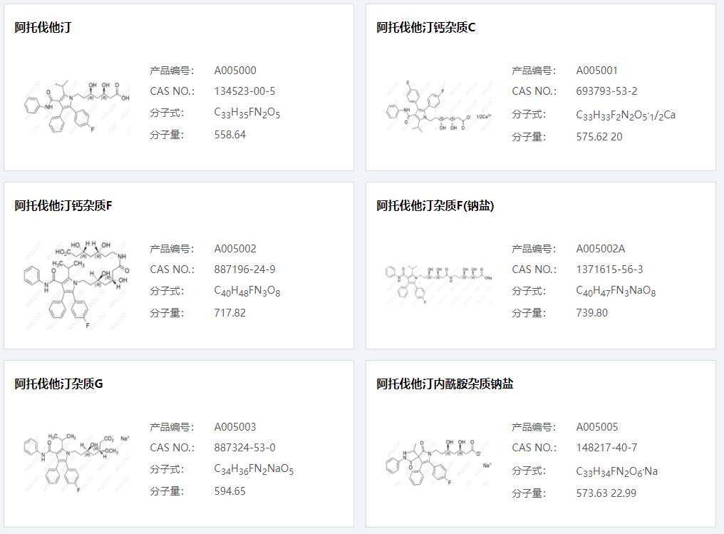 阿托伐他汀雜質001.png