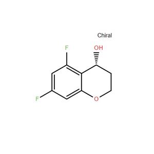 特戈拉贊中間體；R-5,7-二氟苯并二氫吡喃-4-醇