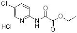 CAS 登錄號：1243308-37-3, 2-[(5-氯吡啶-2-基)氨基]-2-氧代乙酸乙酯單鹽酸鹽