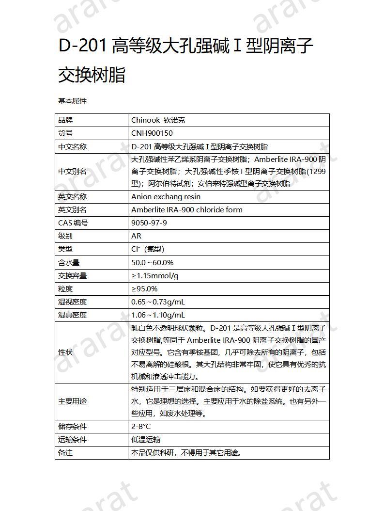 CNH900150-D-201高等級大孔強(qiáng)堿Ⅰ型陰離子交換樹脂_01.jpg