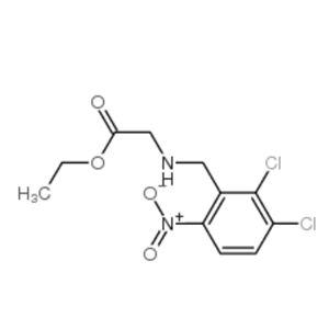 N-(6-硝基-2.3-二氯芐基)甘氨酸乙酯