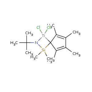 二氯[η(5):η(1)-N-二甲基(四甲基環(huán)戊二烯基)硅基(叔丁基)酰胺]鈦