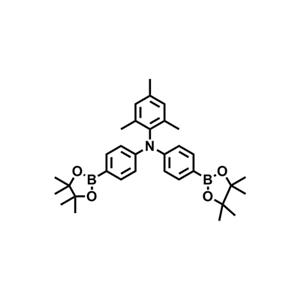 Benzenamine, 2,?4,?6-?trimethyl-?N,?N-?bis[4-?(4,?4,?5,?5-?tetramethyl-?1,?3,?2-?dioxaborolan-?2-?yl)?phenyl]?-