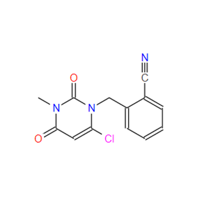 2-[(6-氯-3,4-二氫-3-甲基-2,4-二氧代-1(2H)-嘧啶)甲基]苯甲腈