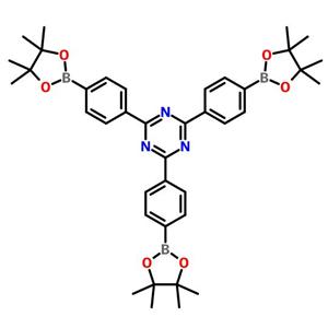 2,4,6-三(4-(4,4,5,5-四甲基-1,3,2-二氧雜硼烷-2-基)苯基)-1,3,5-三嗪