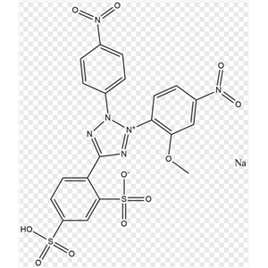 2-(2-甲氧基-4-硝基苯)-3-(4-硝基苯)-5-(2,4-二磺基苯)-2H-四氮唑單鈉鹽