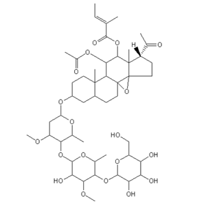 11α-O-巴豆酰-12β-O-乙酰通關藤苷A