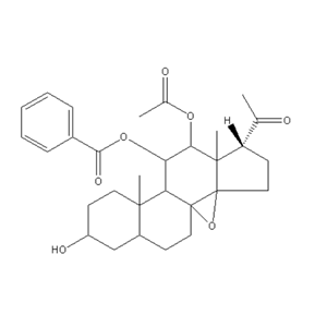 11α-O-苯甲酰-12β-O-乙酰通關藤苷元B