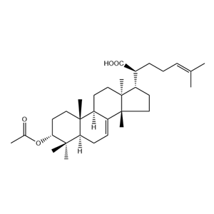 3α-乙?；?苷遂-7,24二烯-21-酸