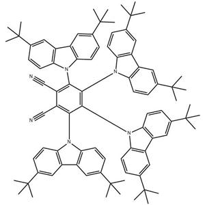 3,4,5,6-四(3,6-二叔丁基-9-咔唑基)-對苯二腈