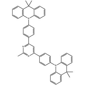 2-甲基-4,6-雙[4-(9,9-二甲基-9,10-二氫吖啶)苯基]嘧啶
