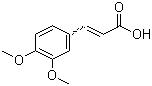 CAS 登錄號：2316-26-9, 3,4-二甲氧基肉桂酸, 3,4-二甲氧基苯丙烯酸