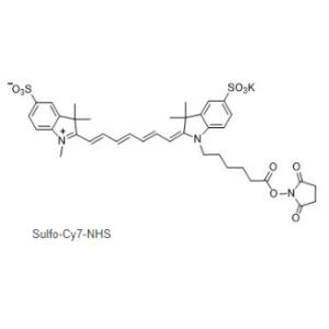 水溶cy7 NHS，Sulfo-CY7-NHS ester，磺化Cy7-NHS活化酯，Sulfo CY7-NHS