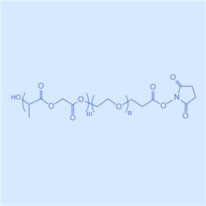 聚乳酸-羥基乙酸共聚物-聚乙二醇-琥珀酰亞胺酯